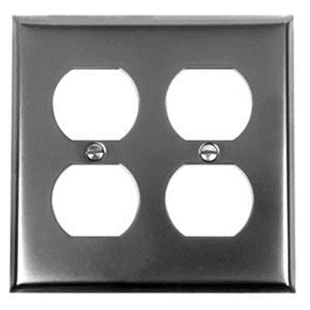 Acorn Mfg Acorn AW8BP 03200 Double Duplex Wall Plate AW8BP